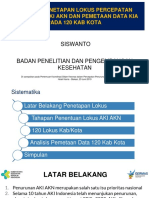 MATERI - KABADANLITBANGKES - Analisis Pemetaan Lokus AKI AKB PDF