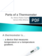 Parts of A Thermometer