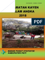 Kecamatan Kayen Dalam Angka 2018