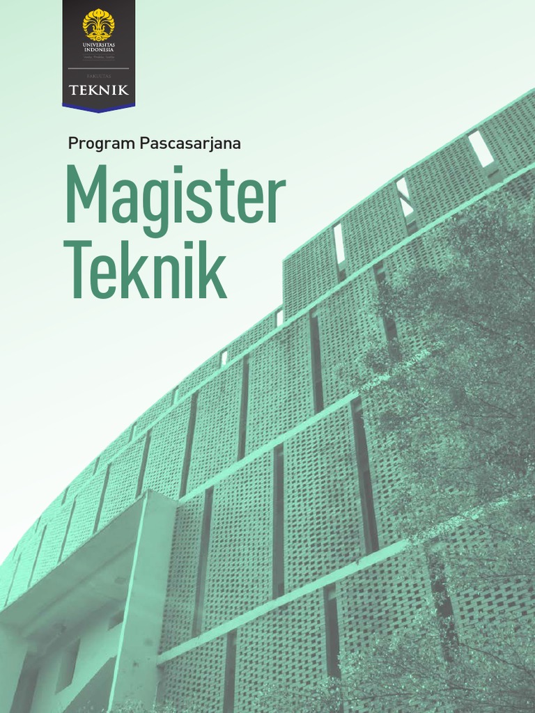 Program Magister Teknik Universitas Indonesia | PDF
