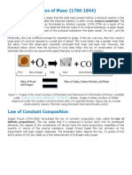 Law of Conservation of Mass