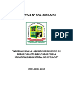 Resolucion de Aprobacion de Comite de Recepcion y Liquidacion de Obra