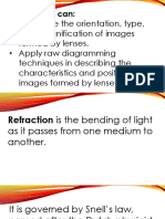 Understanding Refraction and Lenses