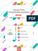 Review PPIC, Pengadaan, Gudang: Awi Tamara