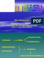 Dysphagia in Eldery