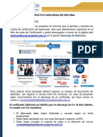 Instructivo Descarga Diploma Polisuperior PDF