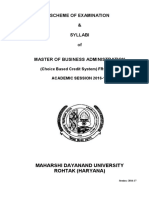 MBA (G) SOE & Syllabus-Cbcs-Mdu-2016-17 PDF