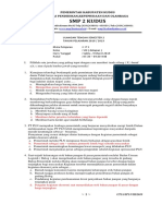 Optimized Title for IPS Middle Semester Exam Document in Grade 8 (38 characters