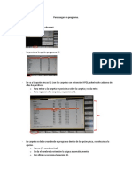 Para Cargar Un Programa