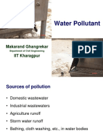 Water Pollutant Classification