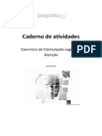 Exercicios de Estimulação Cognitiva - Atenção PDF