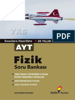 Aydın YKS-AYT Fizik Soru Bankası PDF