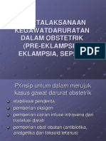 PENATALAKSANAAN KEGAWATDARURATAN DALAM OBSTETRIK.ppt