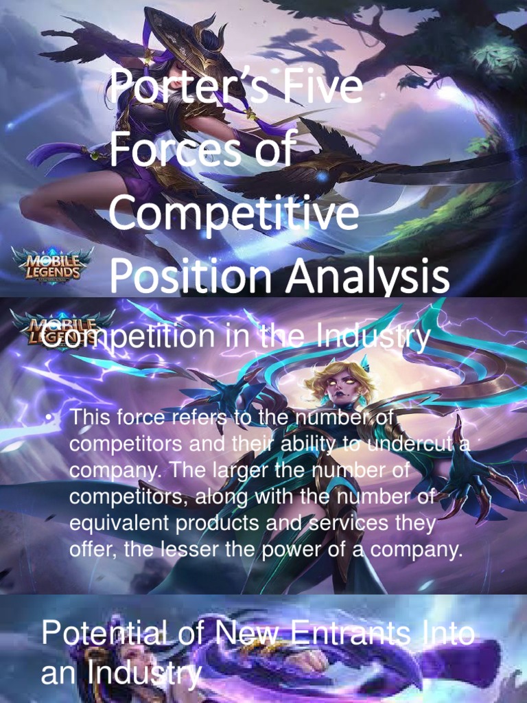 Porter's Five Forces of Competitive Position Analysis | PDF