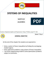 L6 Systems of Inequalities