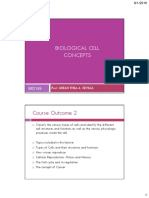 BIO149 Biological Cell Concepts PDF