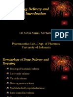 Advanced Drug Delivery and Targeting: An Introduction: Dr. Silvia Surini, M.Pharm