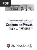 Uninassau 2018.2 Prova Gabarito
