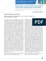 Determinación Del Nivel de Desempeño de Un Edificio Habitacional Estructurado en Base A Muros de Hormigón Armado y Diseñado Según Normativa Chilena PDF