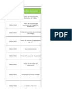 Planificación de indicadores