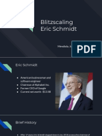 BLITZSCALING (Eric Schmidt)