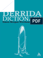 (Continuum Philosophy Dictionaries) Simon Morgan Wortham - Derrida Dictionary-Continuum (2010).pdf