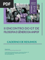 2019 II Gt Filosofia Genero - Caderno de Resumos