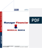 Modulul Banca PDF