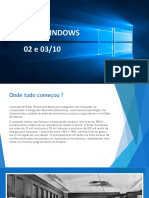 Windows - Apresentação 01