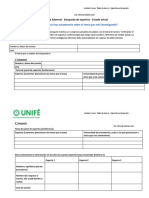 Formato para Pesquisa Informal