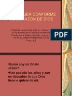 Mujer conforme al corazón de Dios