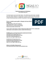 Aula Introdutória de Budismo 2014 PDF