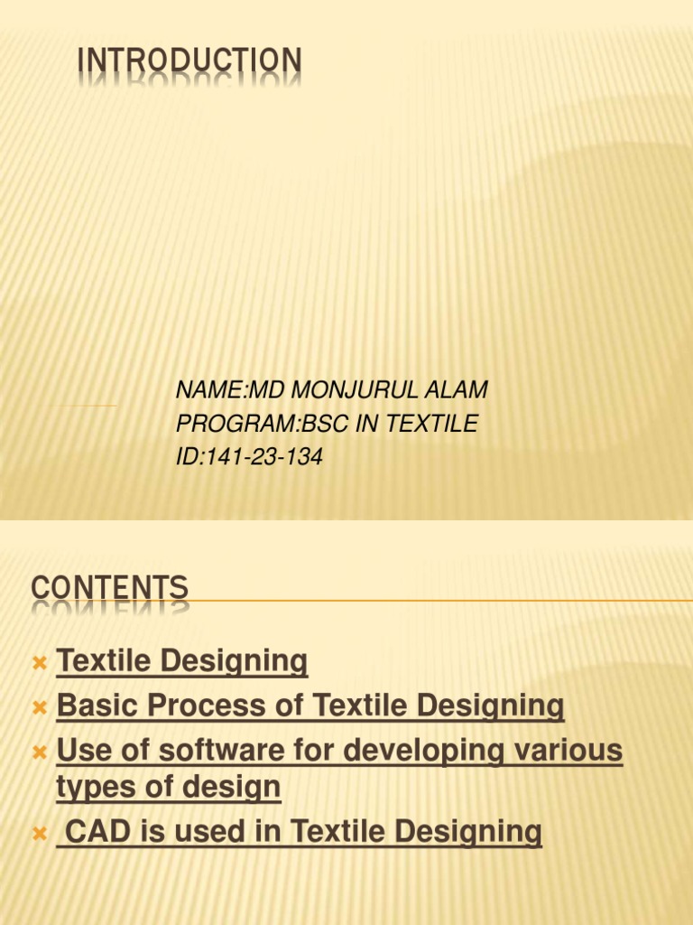 Textile Design & CAD Software Guide | PDF | Weaving | Textiles