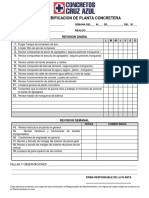 Lista de Verificación Para Planta Concreto Cycna1