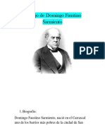 Trabajo de Domingo Faustino Sarmiento