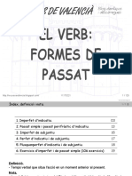 Verbs Passat PDF