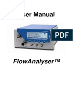 User Manual: Flowanalyser™