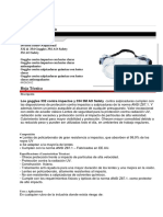 Gafas de seguridad 3M contra impactos y salpicaduras