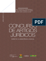 Concurso de Artigos Jurídicos - Direito À Assistência Social (2015) PDF