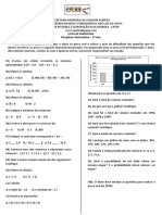 Lista de Exercicio Matematica 7º Ano 2 Bimestre PDF