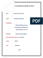 Informe Laboratorio Calibrador de Manometros