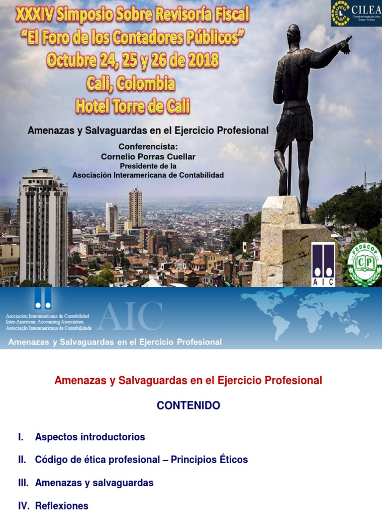 6.amenazas y Salvaguardas en El Ejercicio Profesional Cornelio Porras