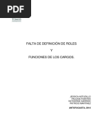 Roles y funciones en la constructora