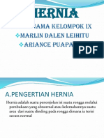 HERNIA Kel IX Medis Dan Askep