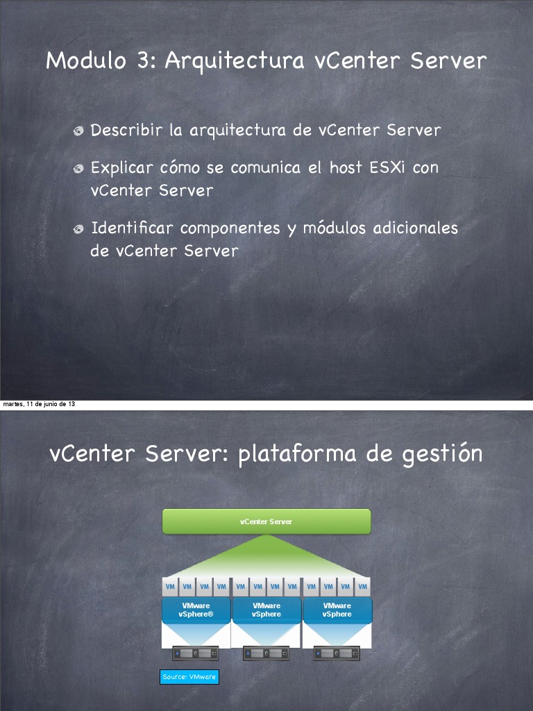 Diapositivas de Vmware Cap3 | PDF | V Mware | Arquitectura ...