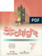 Spotlight 7 Workbook