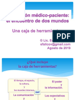 La Relación Médico-Paciente. Un Encuentro de Dos Mundos