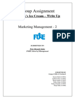 Group Assignment: Marketing Management - 2