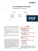 ACI 309R 05 Guide For Consolidation of Concrete PDF
