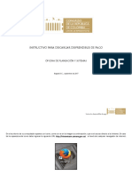 Instructivo para Descargar Desprendibles de Pago - Camara de Representantes PDF